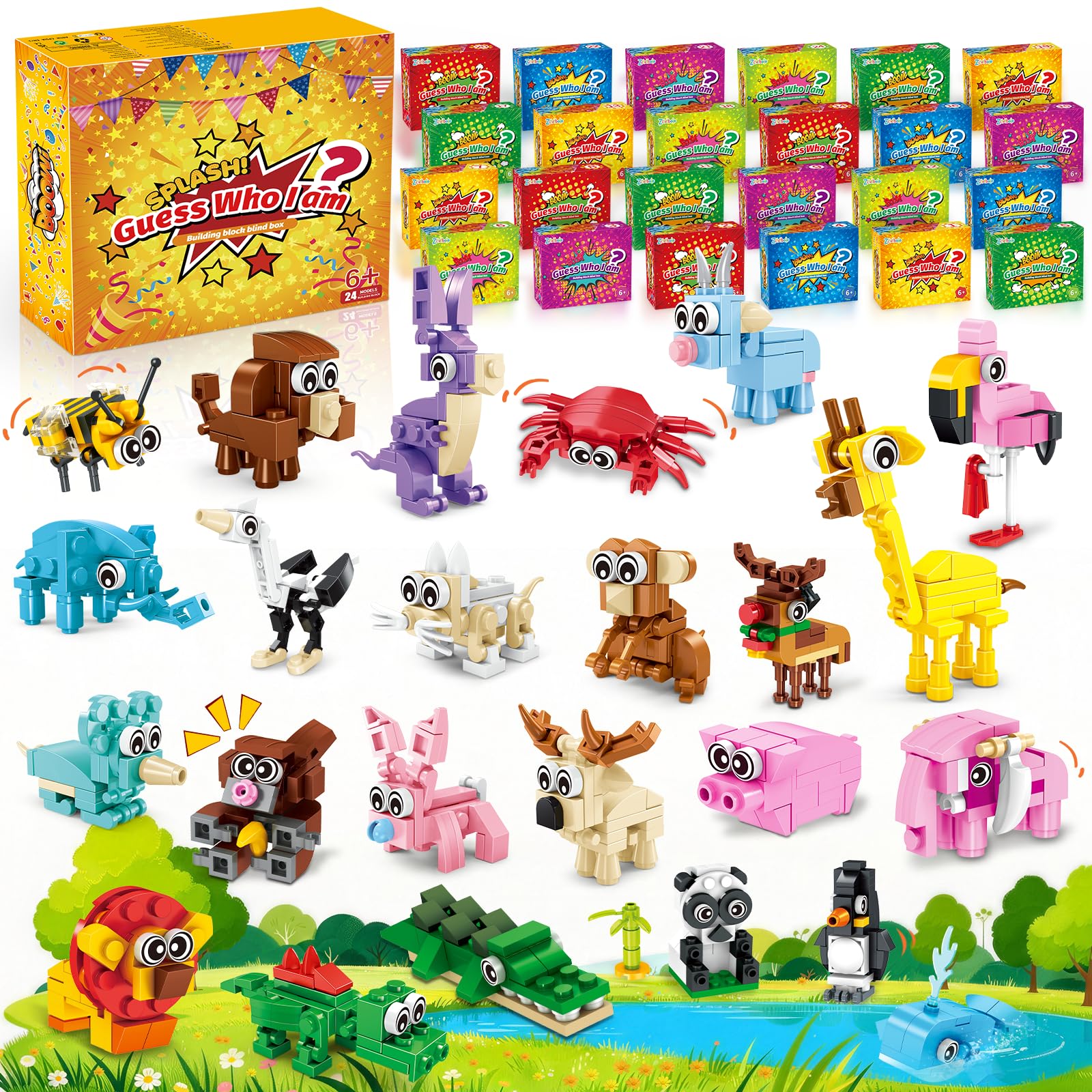 Amazon.com: Zitetbolo Party Favors for Kids - 24 Pack 72 Animal